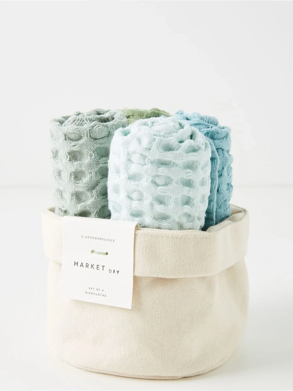 Anthropologie Waffle Dishcloths, Set of 4